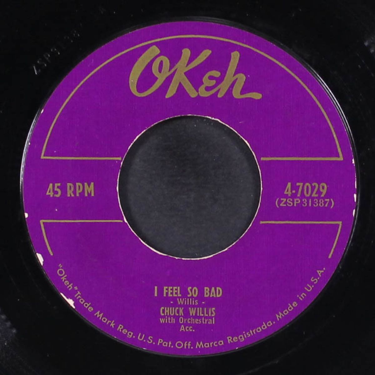 i feel so bad / need one more chance by CHUCK WILLIS