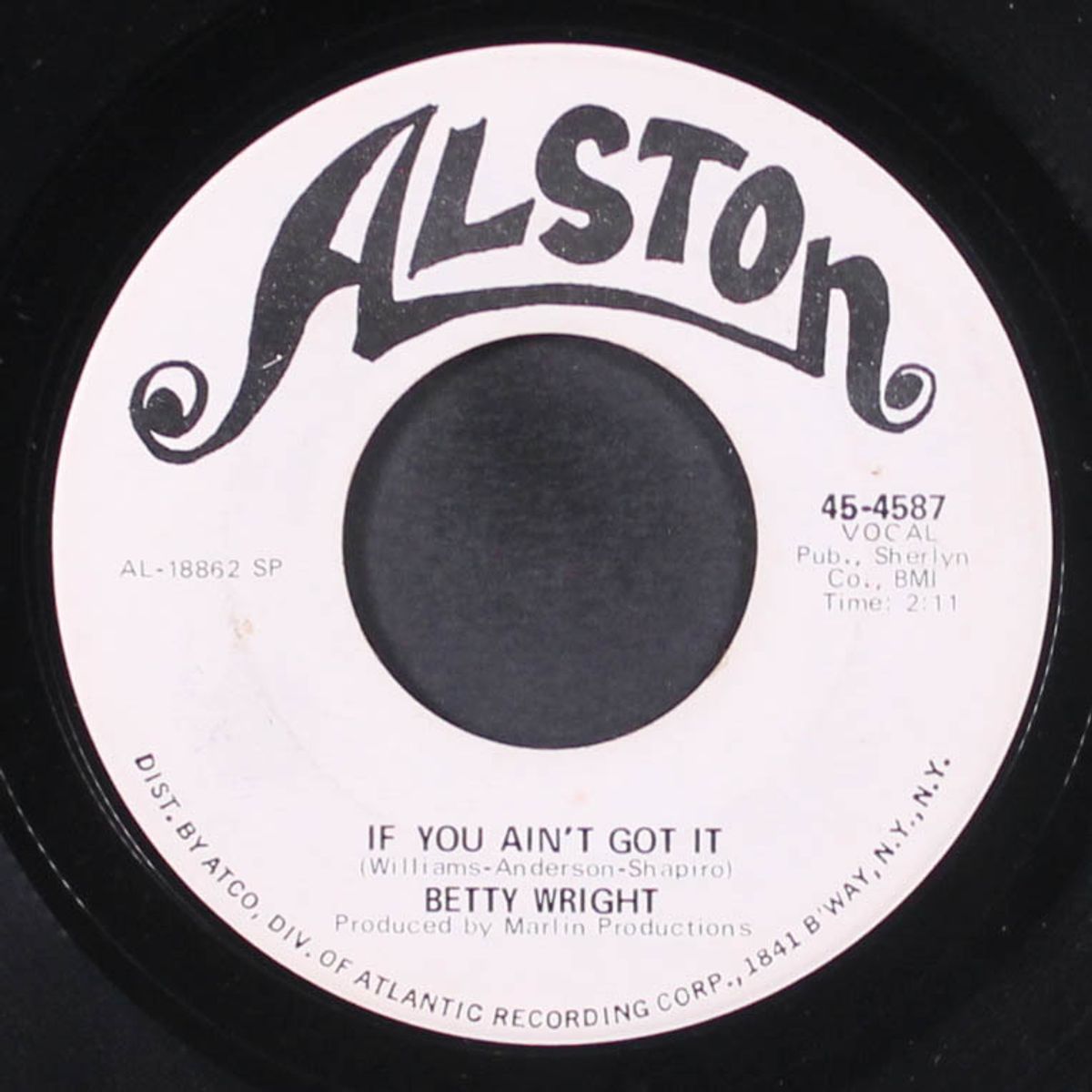 pure love / if you ain't got it by BETTY WRIGHT