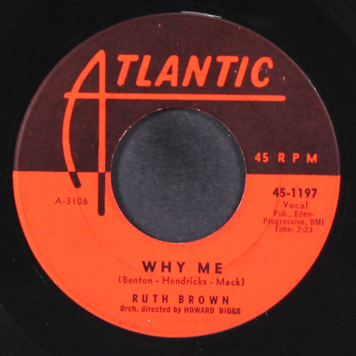 this little girl's gone rockin' / why me by RUTH BROWN