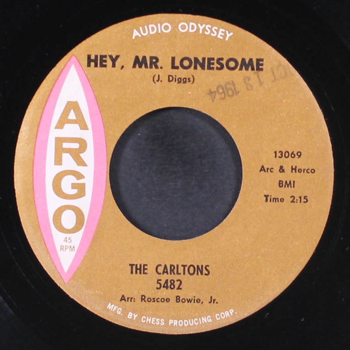 hey, mr. lonesome / easy livin' by CARLTONS