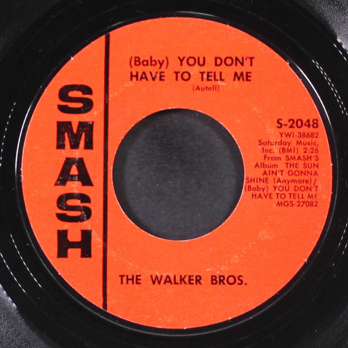 you don't have to tell me / young man cried by WALKER BROTHERS