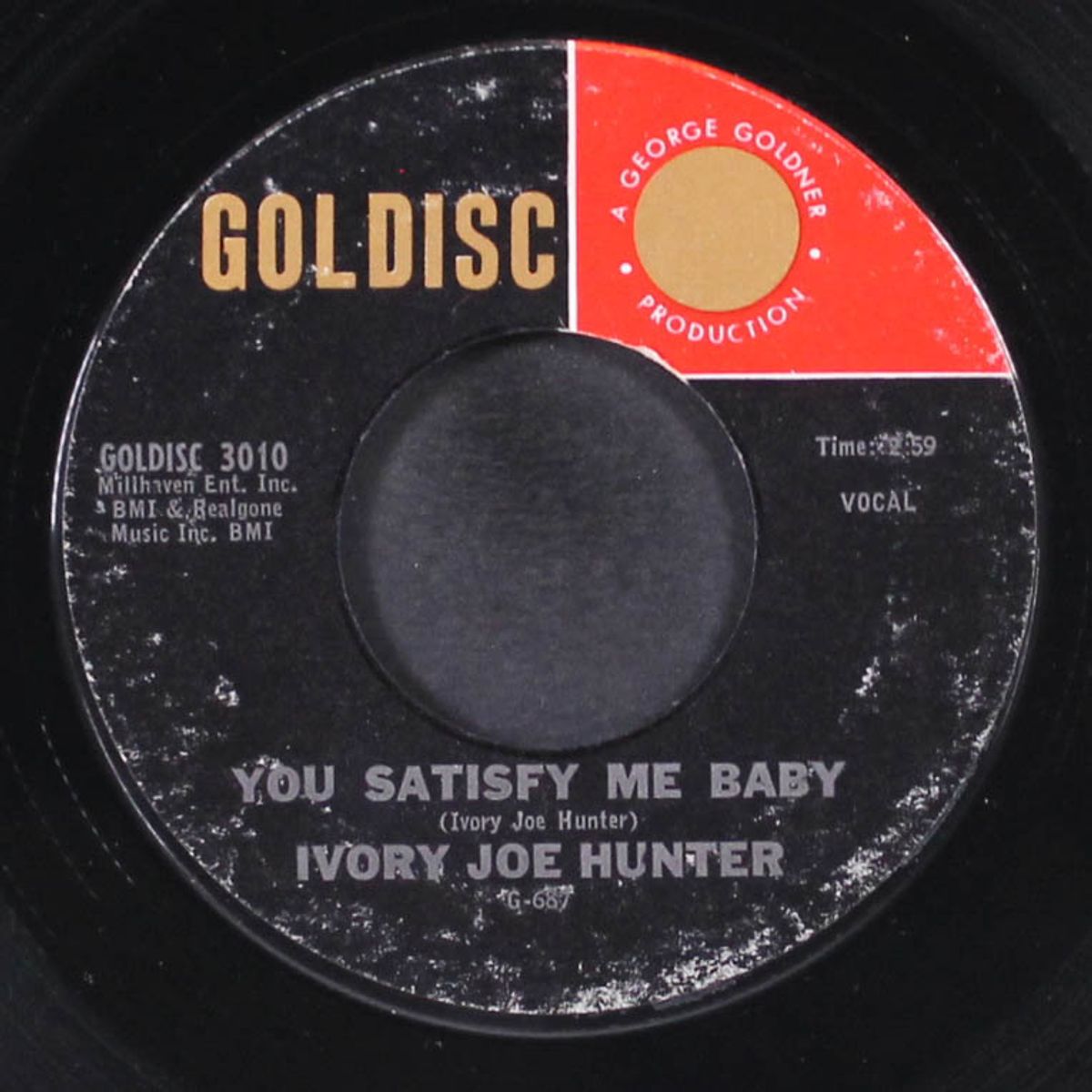 it's love, it's love, it's love / you satisfy me baby by IVORY JOE HUNTER