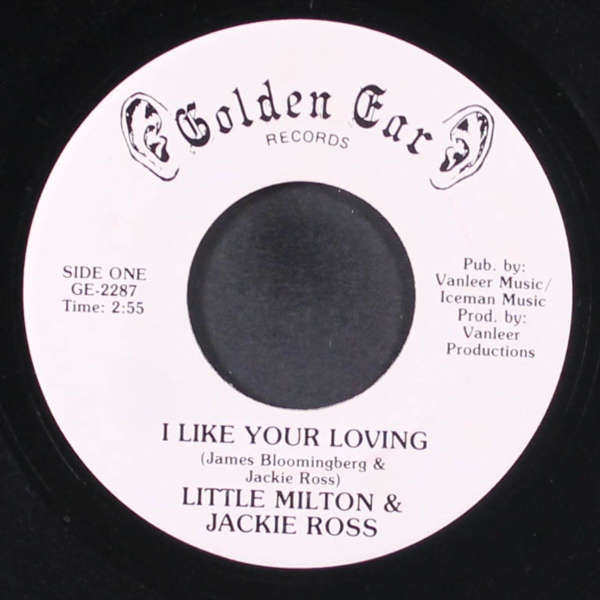 i like your loving / no matter where you go by LITTLE MILTON & JACKIE ROSS