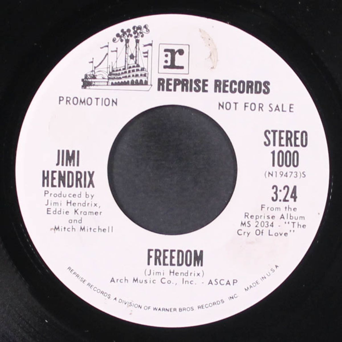 freedom / mono by JIMI HENDRIX