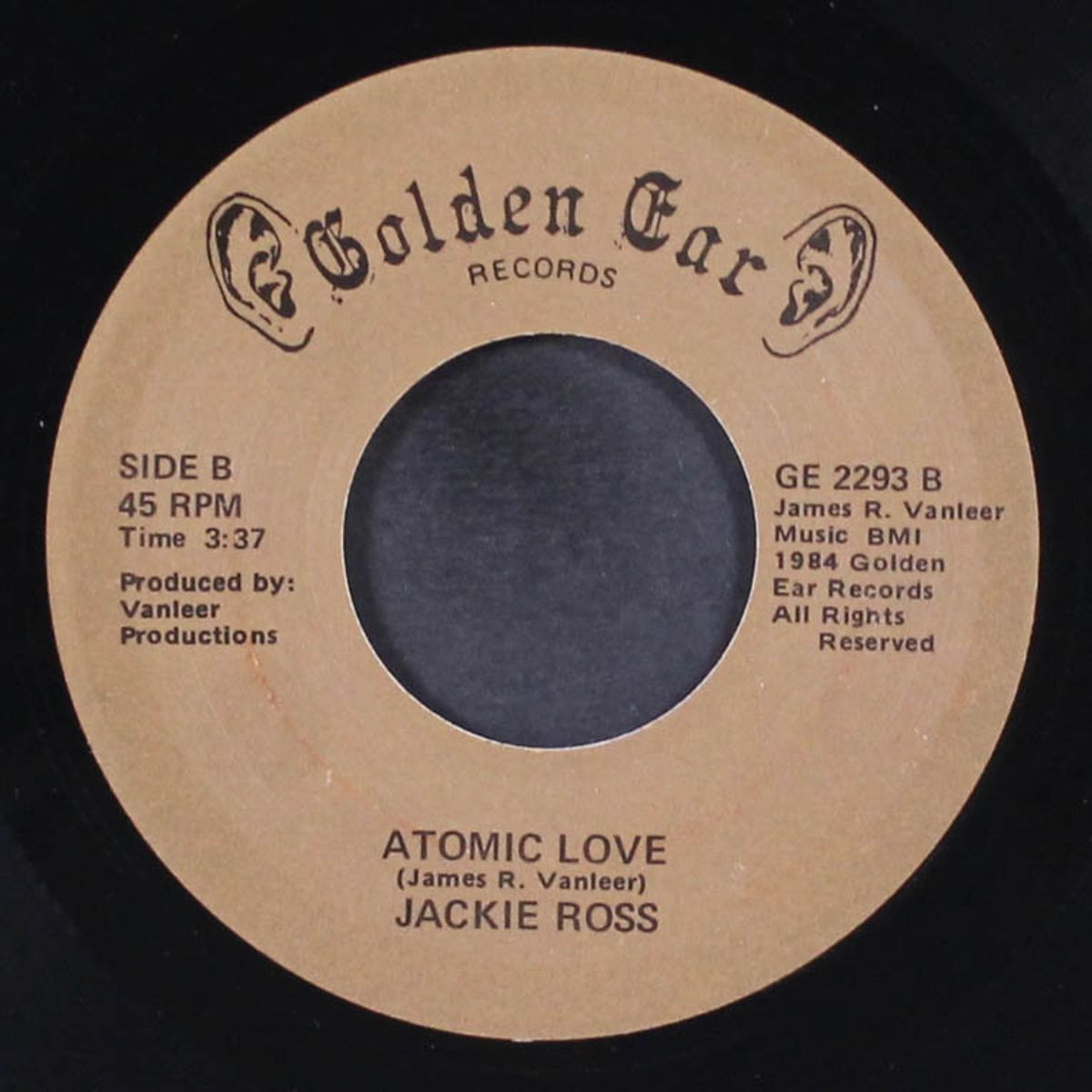 atomic love / if it was me by JACKIE ROSS