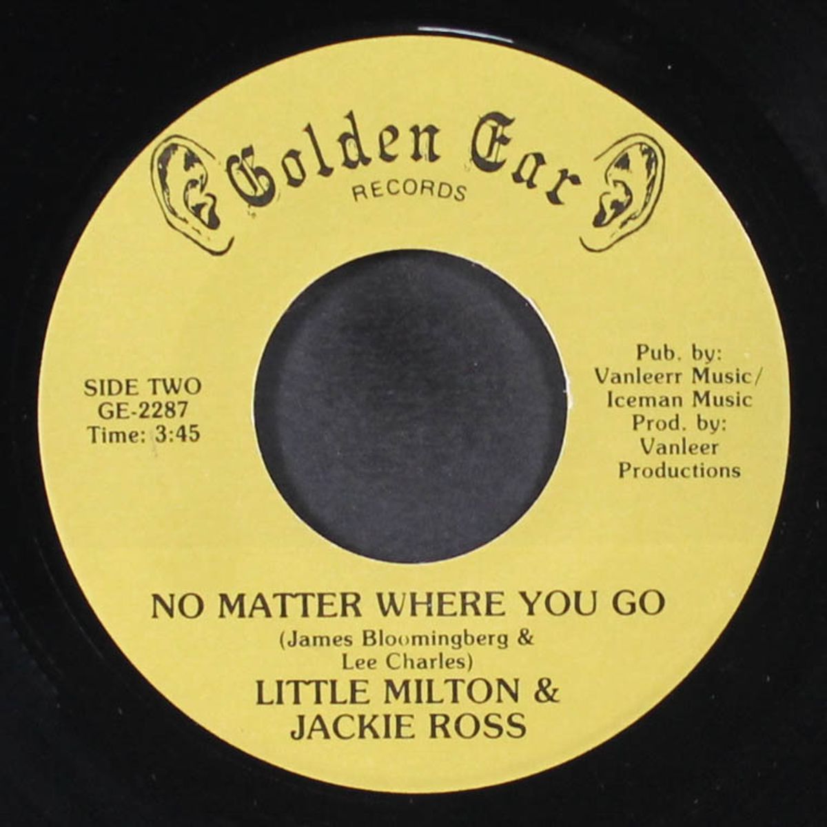 i like your loving / no matter where you go by LITTLE MILTON & JACKIE ROSS