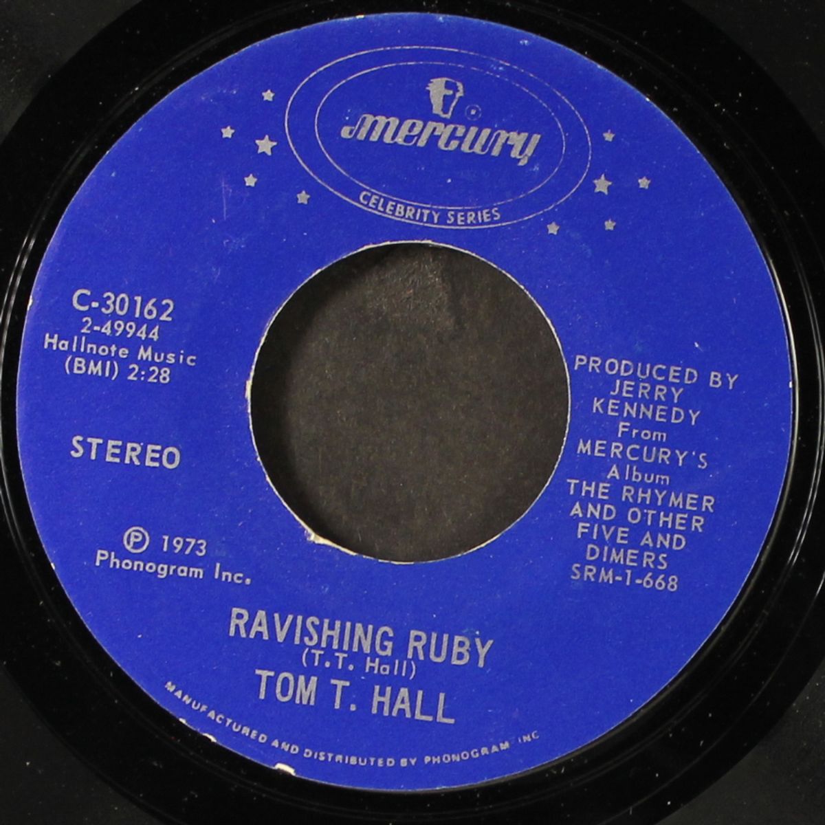 ravishing ruby / i love by TOM T. HALL