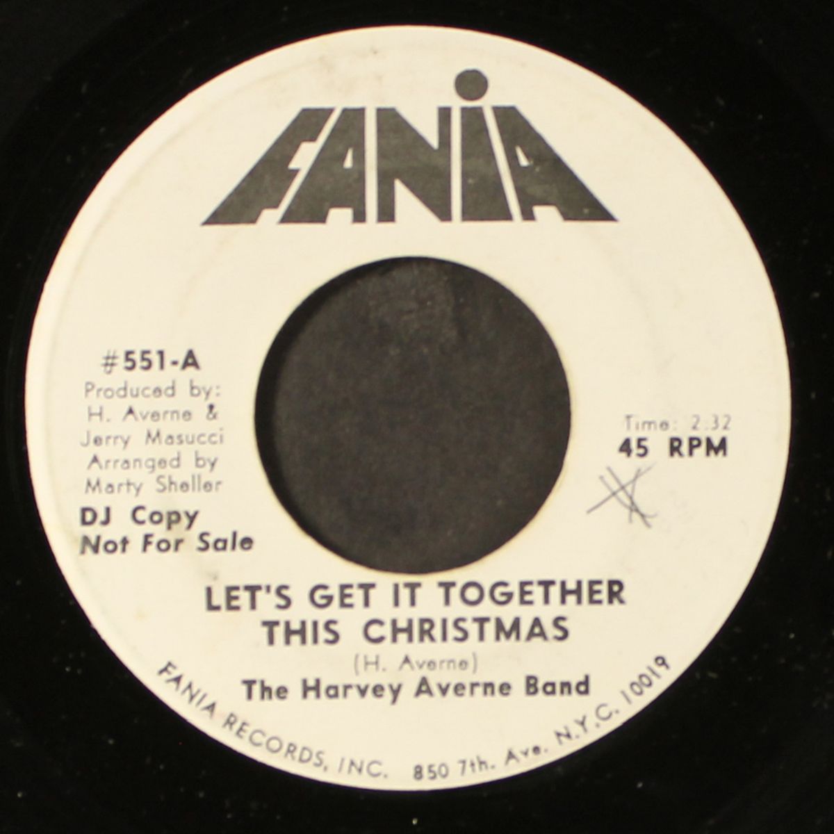 let's get it together / christmas song by HARVEY AVERNE BAND