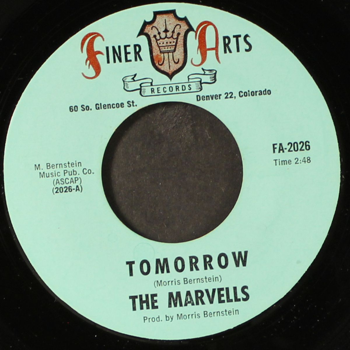 tomorrow / i'm a fool for losing yo by MARVELLS