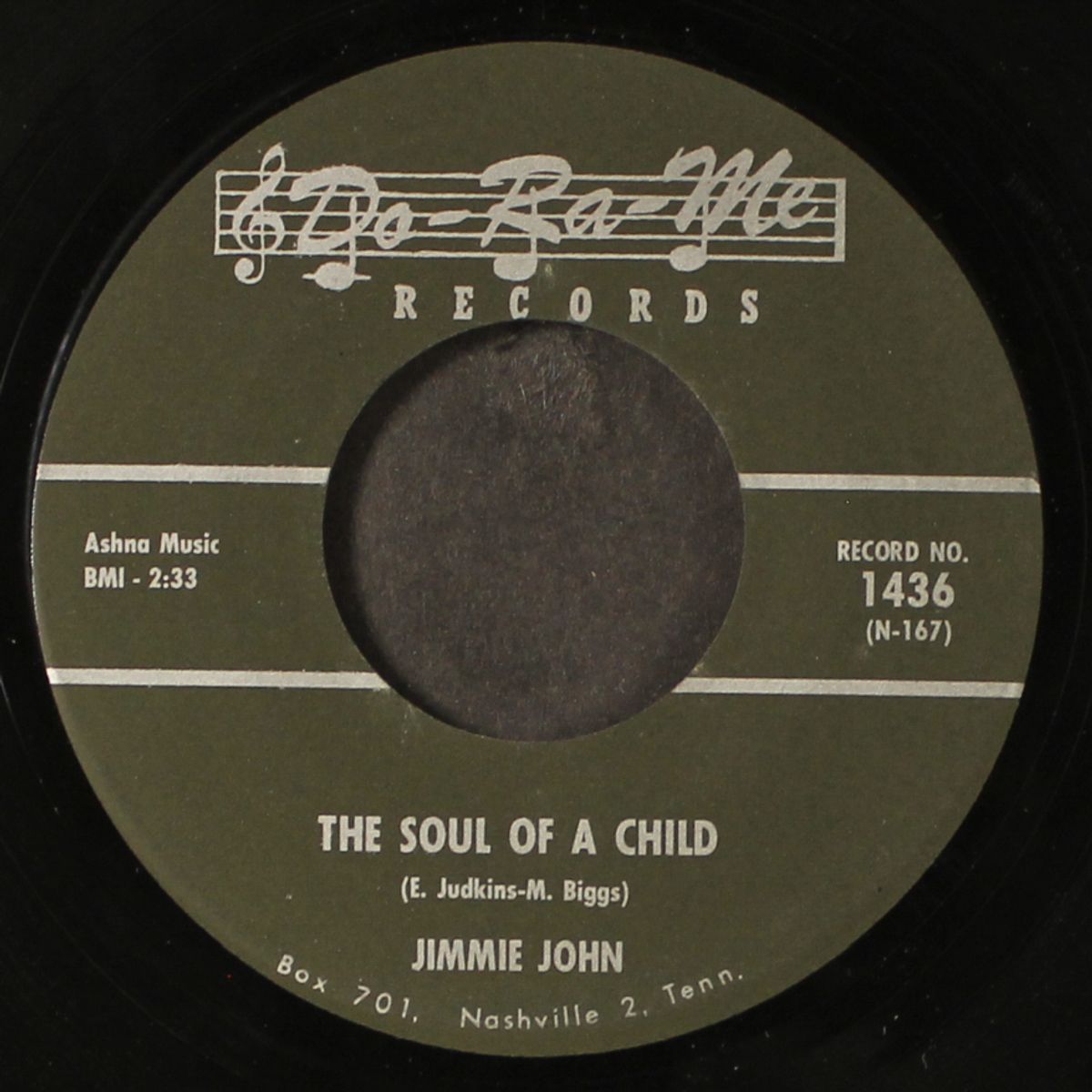 daddy, where did i come from? / the soul of a child by JIMMIE JOHN