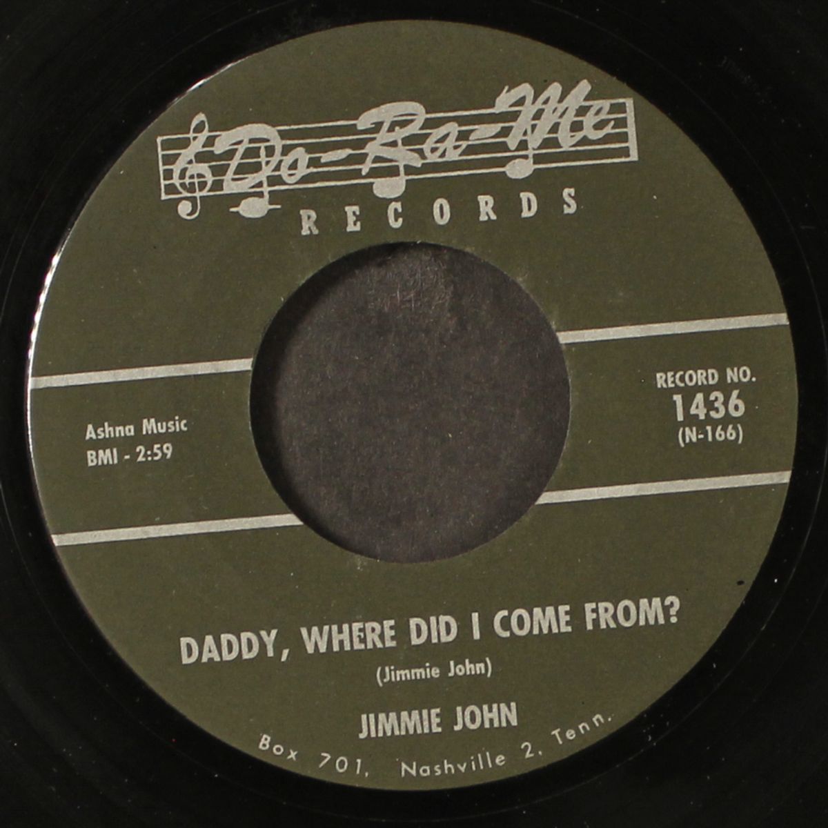 daddy, where did i come from? / the soul of a child by JIMMIE JOHN
