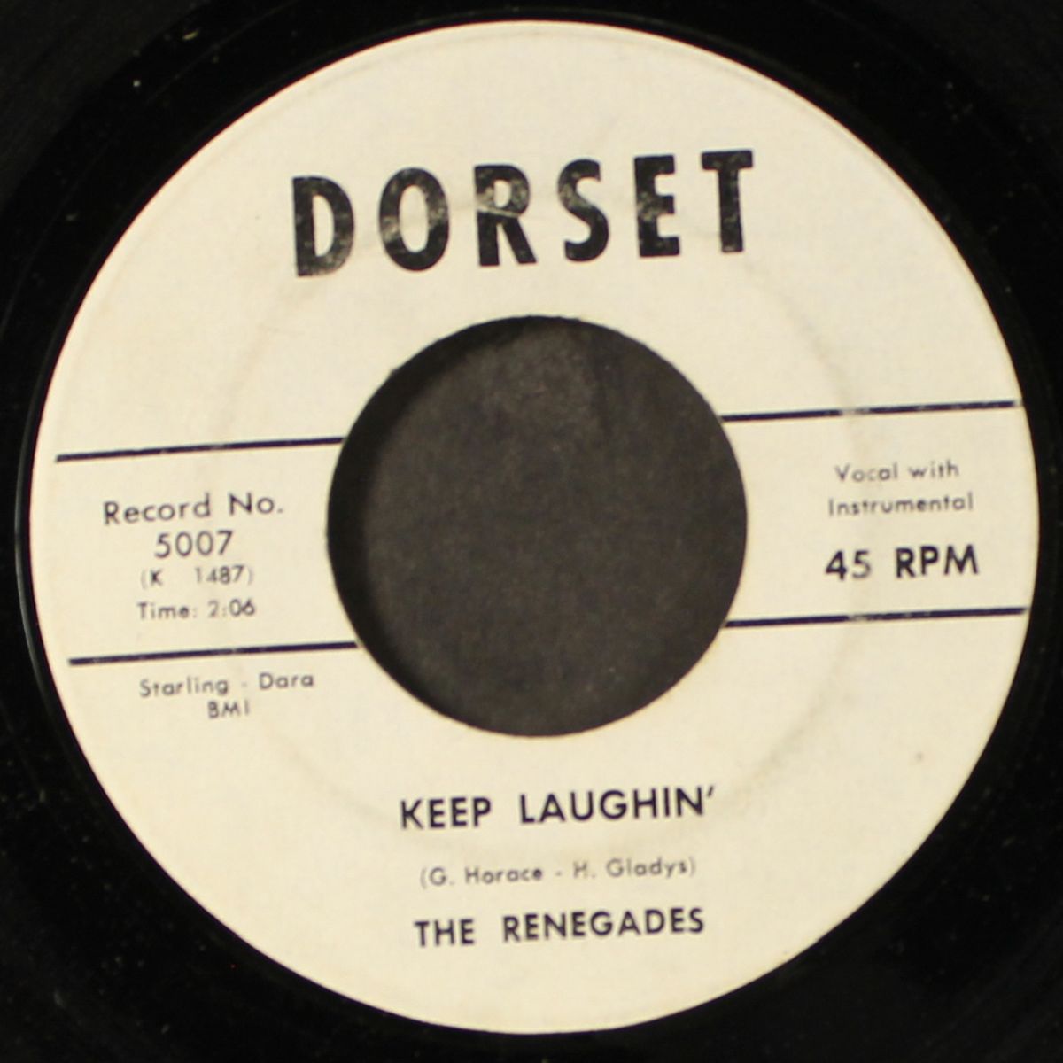 stolen angel / keep laughin' by RENEGADES