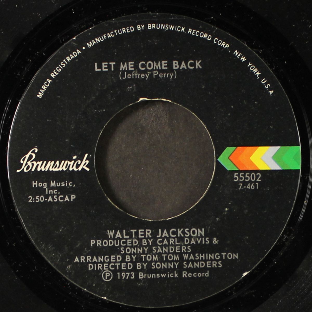 it doesn't take much / let me come back by WALTER JACKSON