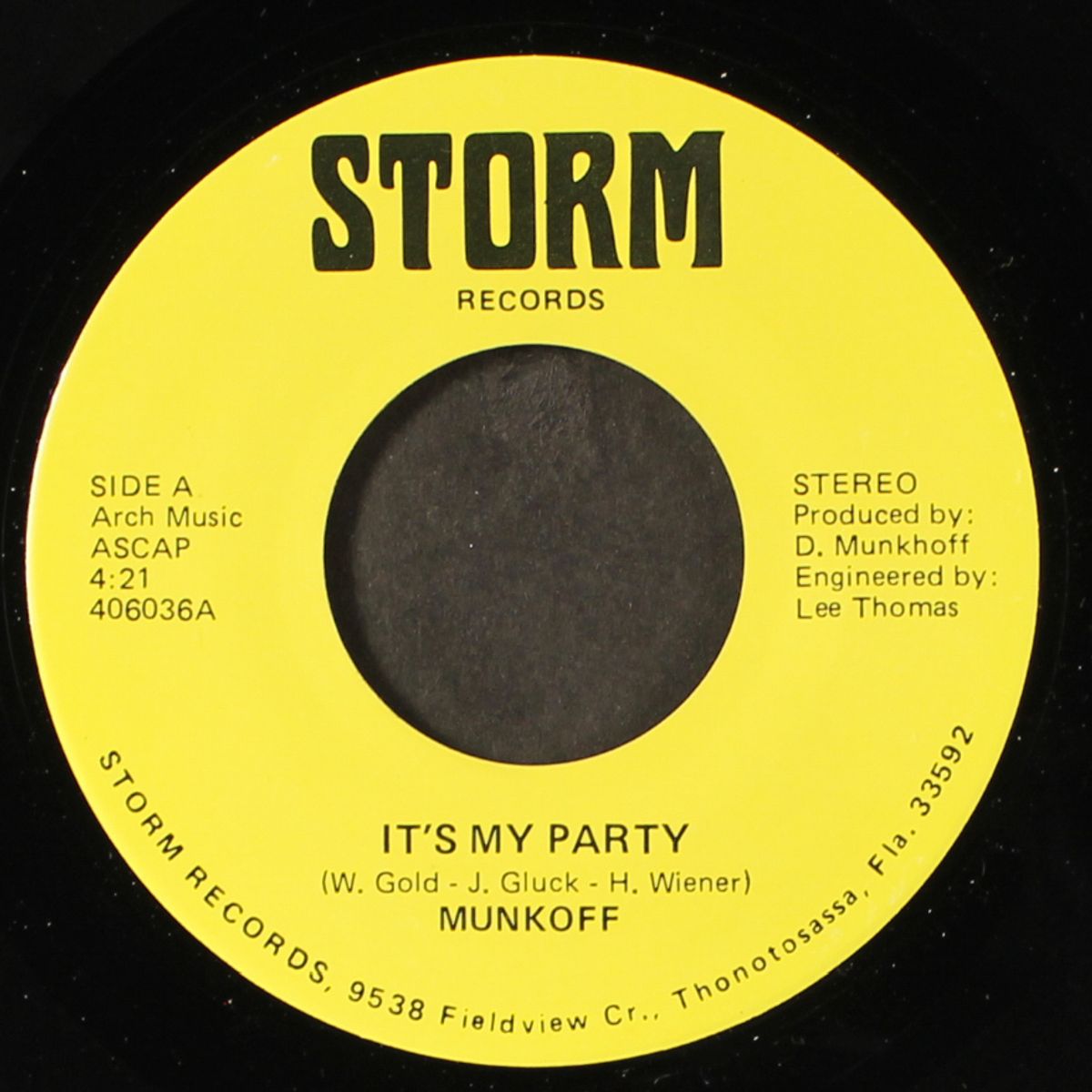 high water / it's my party by MUNKOFF