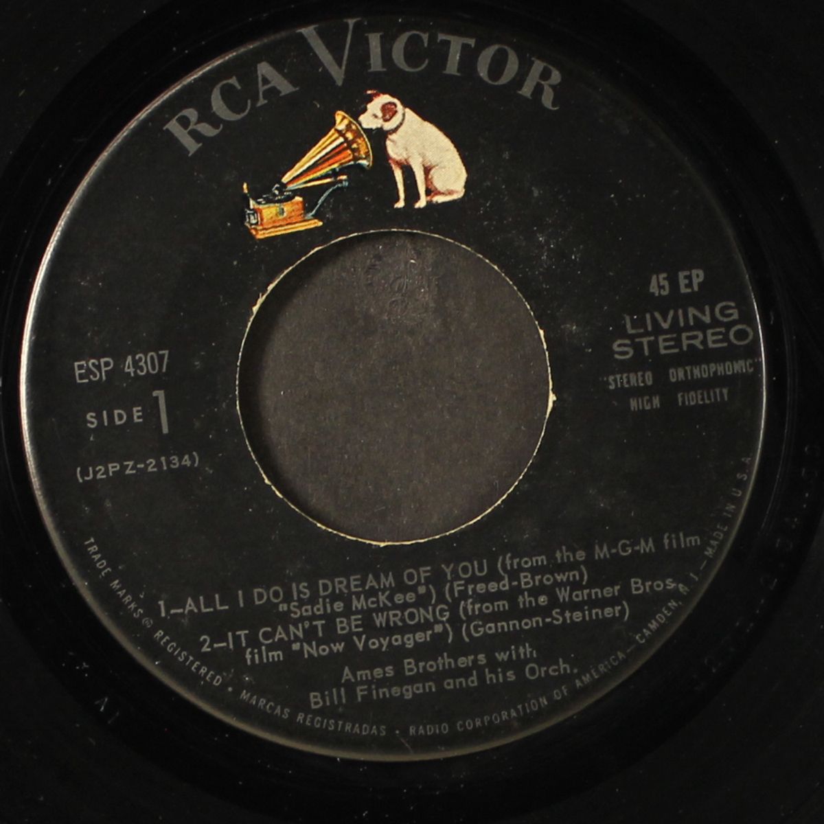all i do is dream of you / +3 by AMES BROTHERS