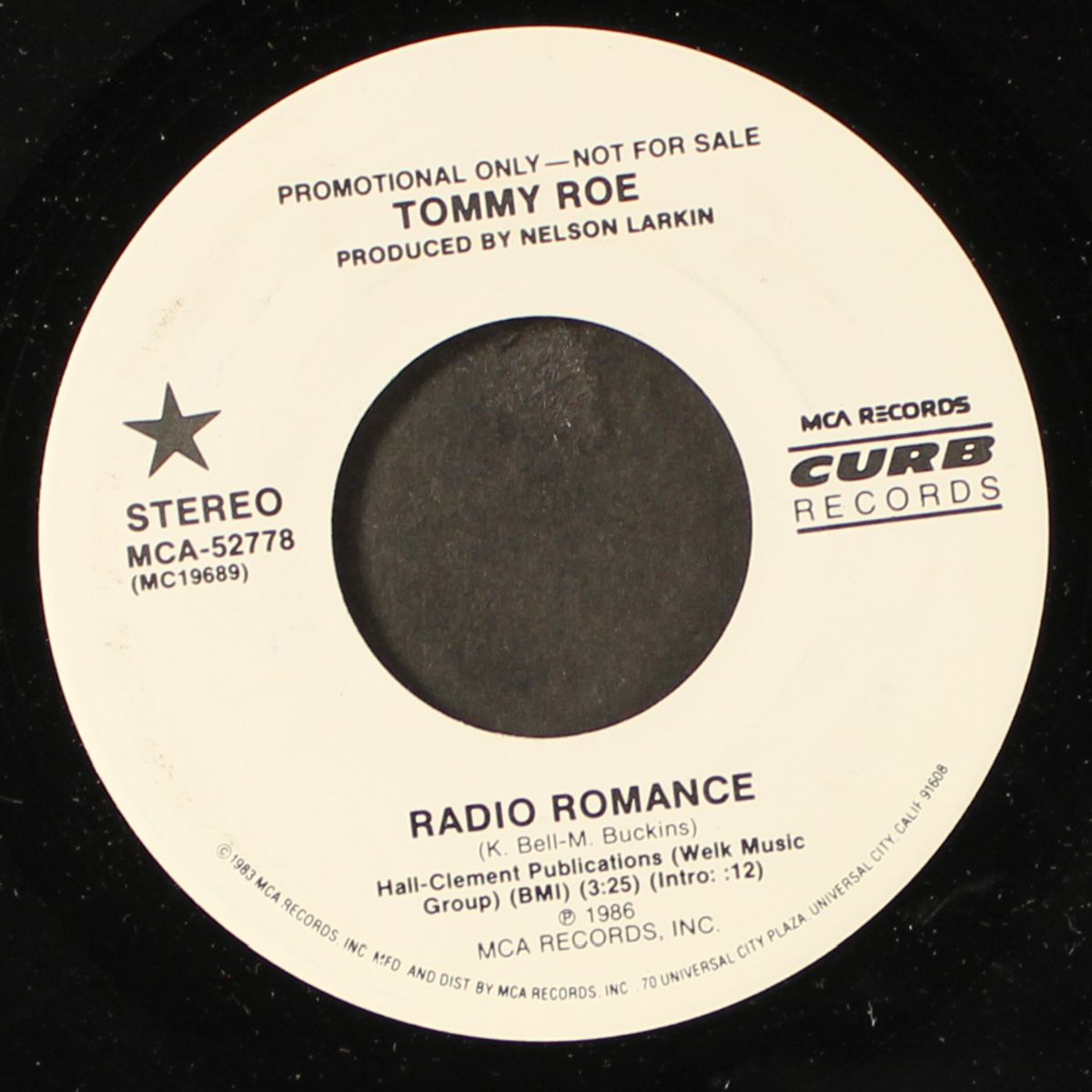 radio romance by TOMMY ROE