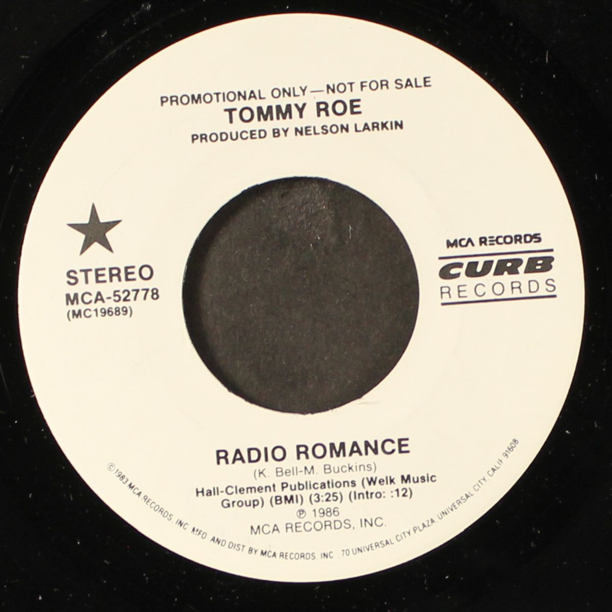 radio romance by TOMMY ROE