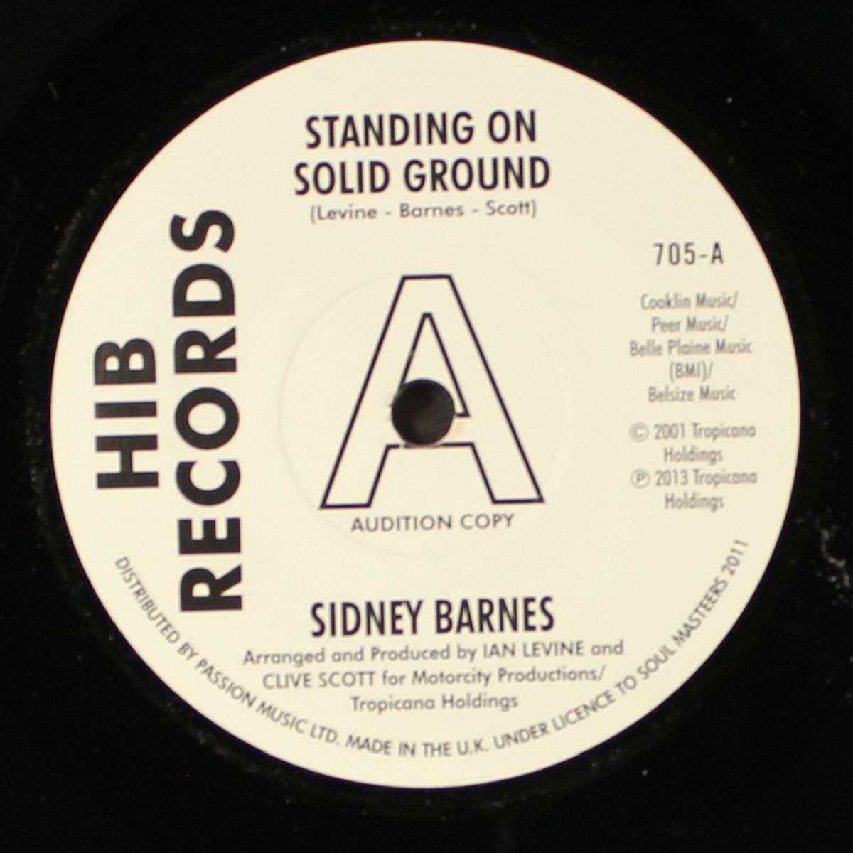 standing on solid ground / man in a million by SIDNEY BARNES