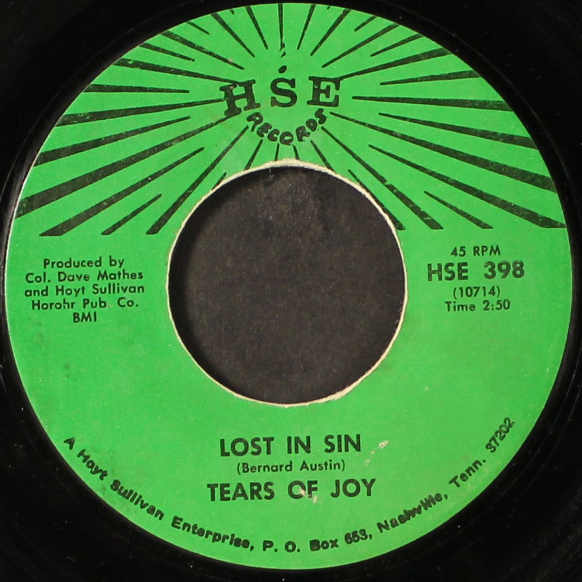 one thing i need / lost in sin by TEARS OF JOY