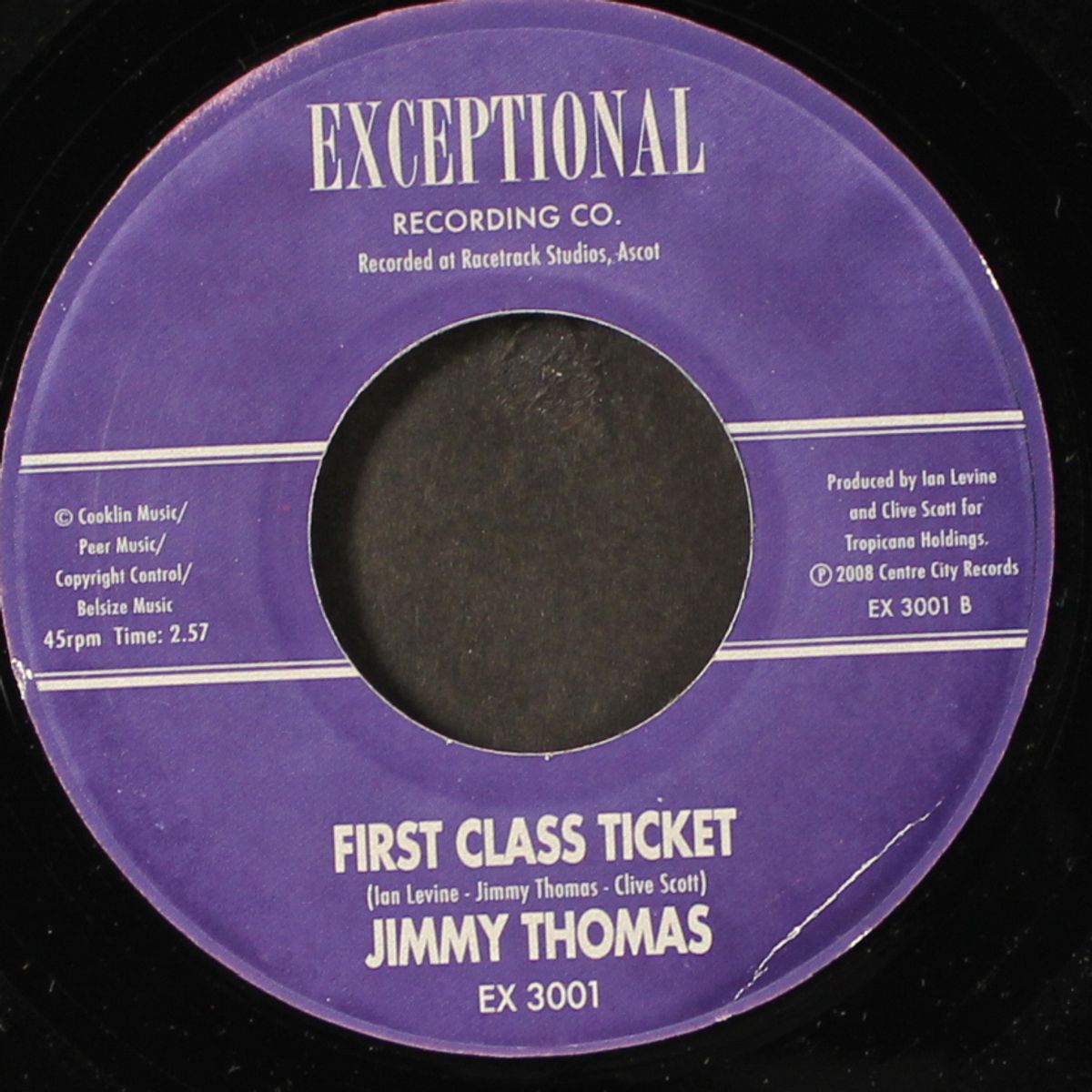 let me be your security / first class ticket by JIMMY THOMAS