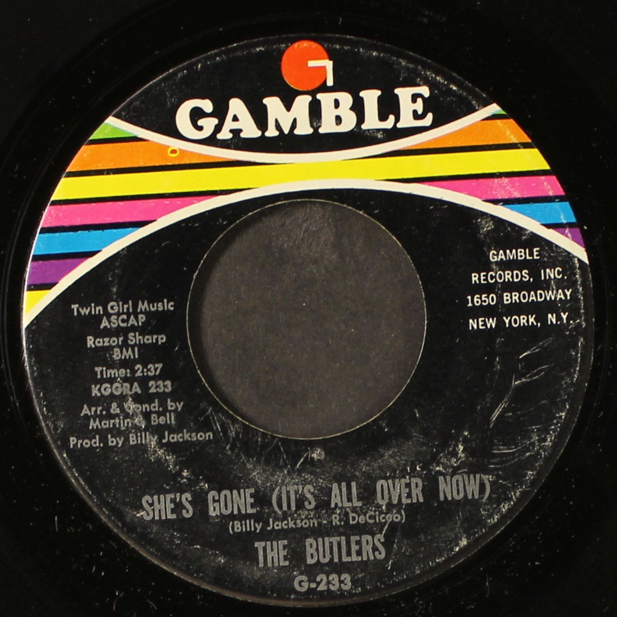 she's gone / love is good by BUTLERS