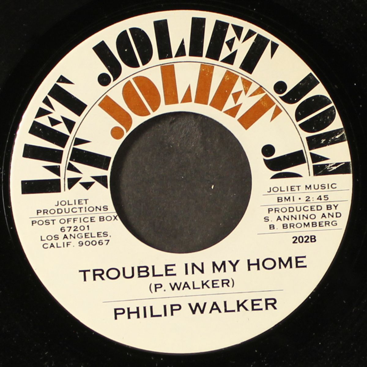 hello my darling / trouble in my home by PHILIP WALKER