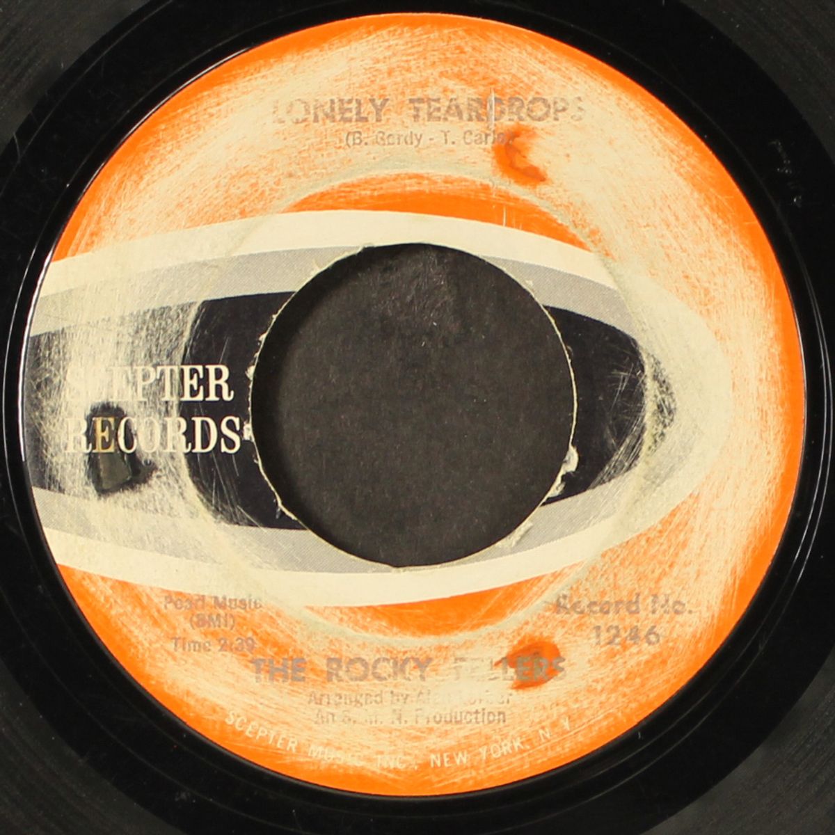 killer joe / lonely teardrops by ROCKY FELLERS