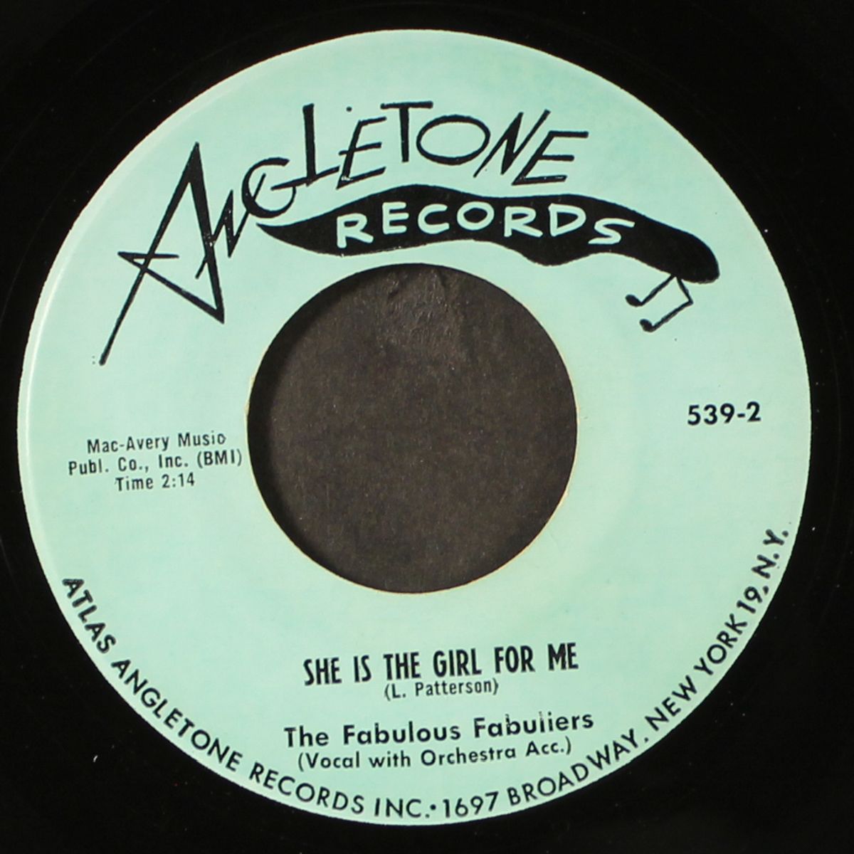 i found my baby / she is the girl for me by FABULOUS FABULIERS