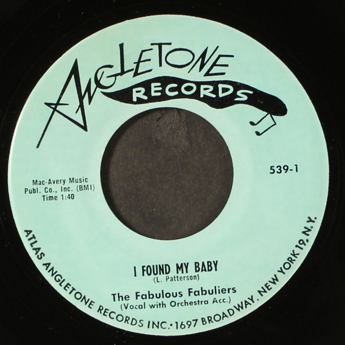 i found my baby / she is the girl for me by FABULOUS FABULIERS