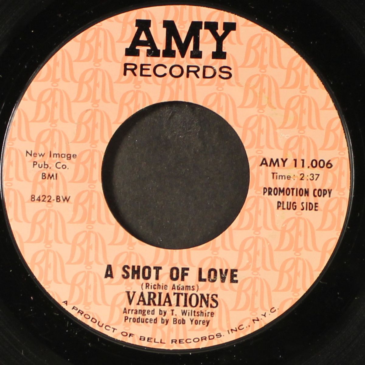 a shot of love / tra la la la la by VARIATIONS