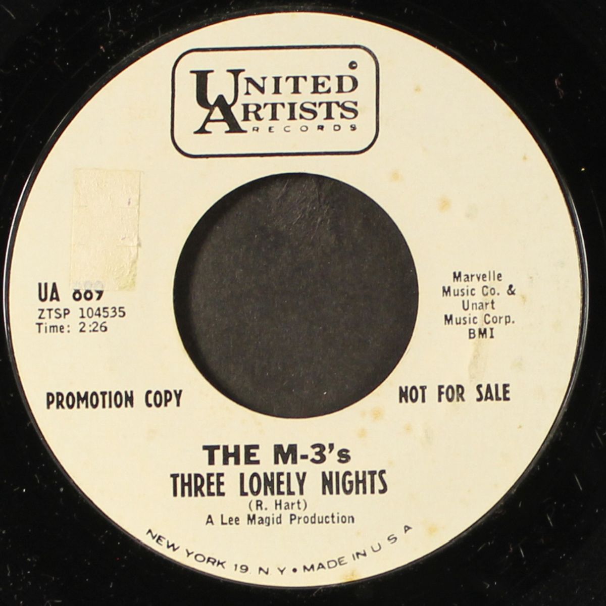 i see a rainbow / three lonely nights by M-3'S