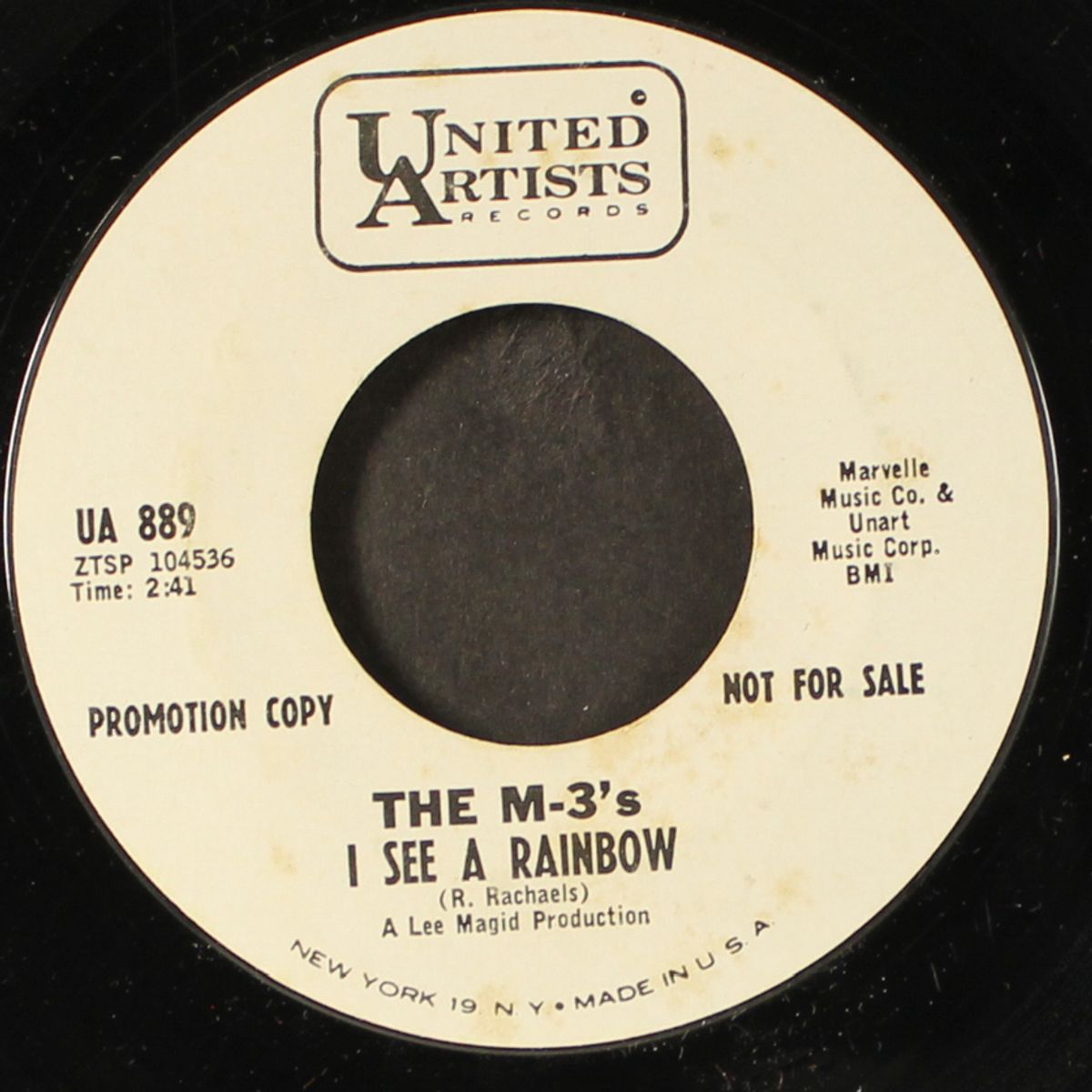 i see a rainbow / three lonely nights by M-3'S