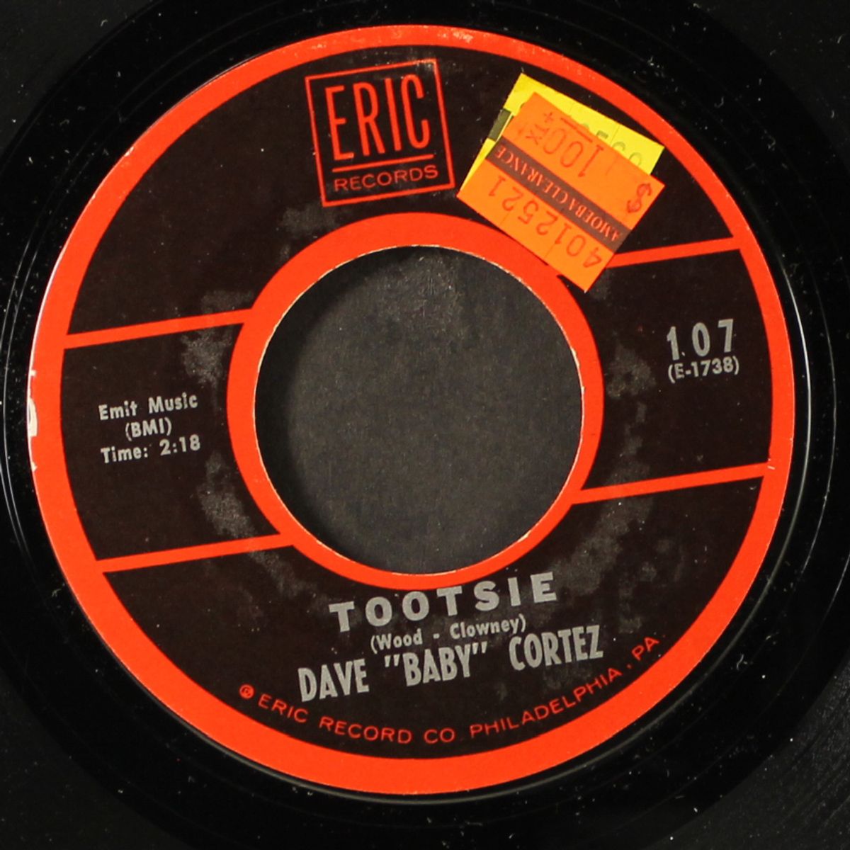 the happy organ / tootsie by DAVE "BABY" CORTEZ