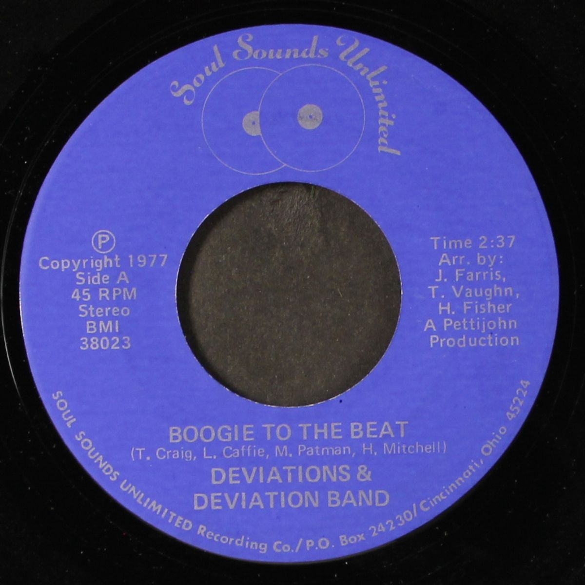 boogie to the beat / loving you by DEVIATIONS & DEVIATION BAND
