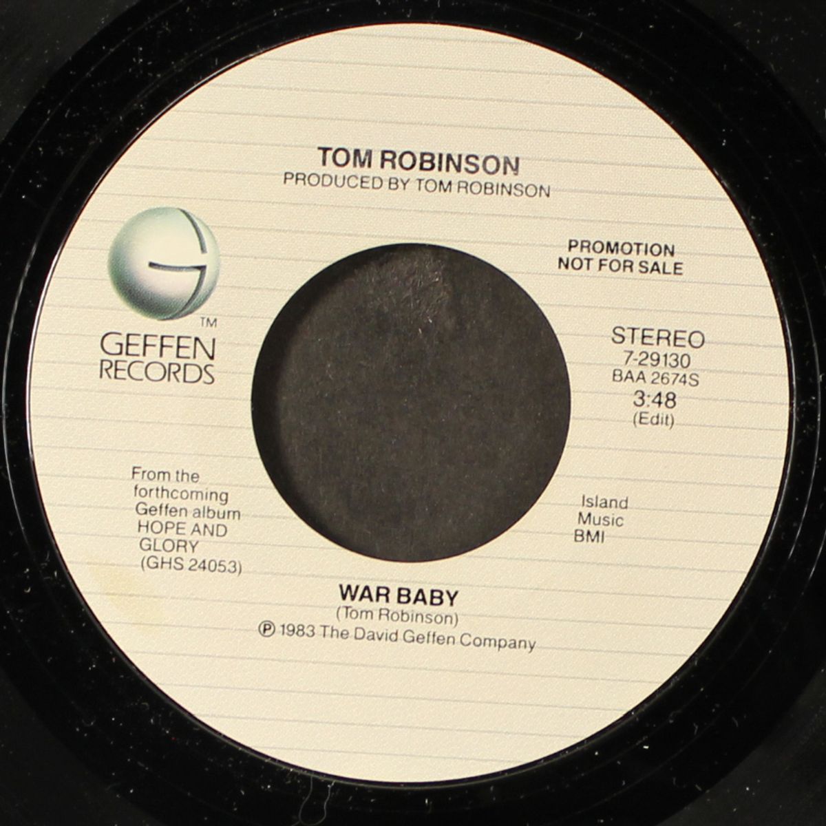 war baby / same by TOM ROBINSON