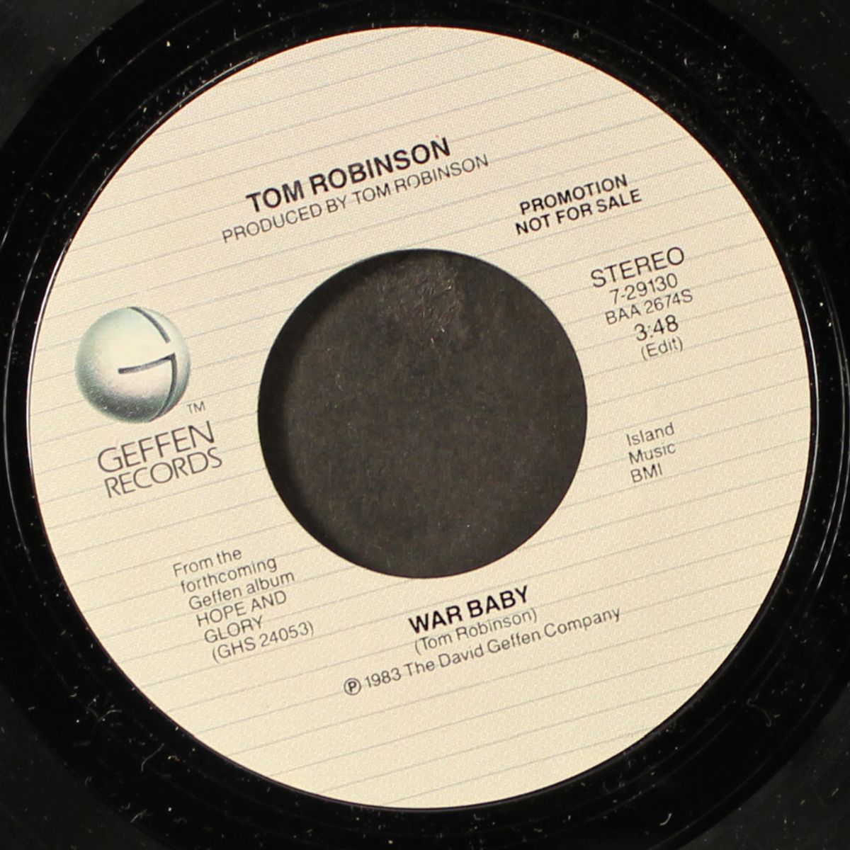 war baby / same by TOM ROBINSON
