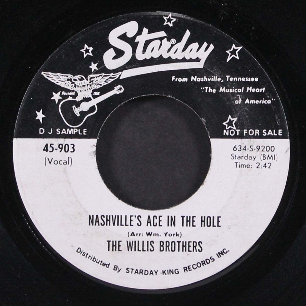 nashville's ace in the hole / there goes my farm by WILLIS BROTHERS
