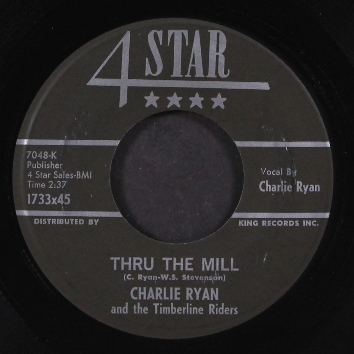 hot rod lincoln / thru the mill by CHARLIE RYAN