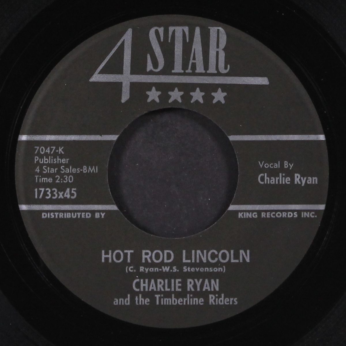hot rod lincoln / thru the mill by CHARLIE RYAN
