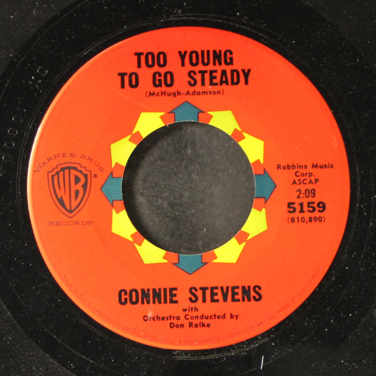 too young to go steady by CONNIE STEVENS