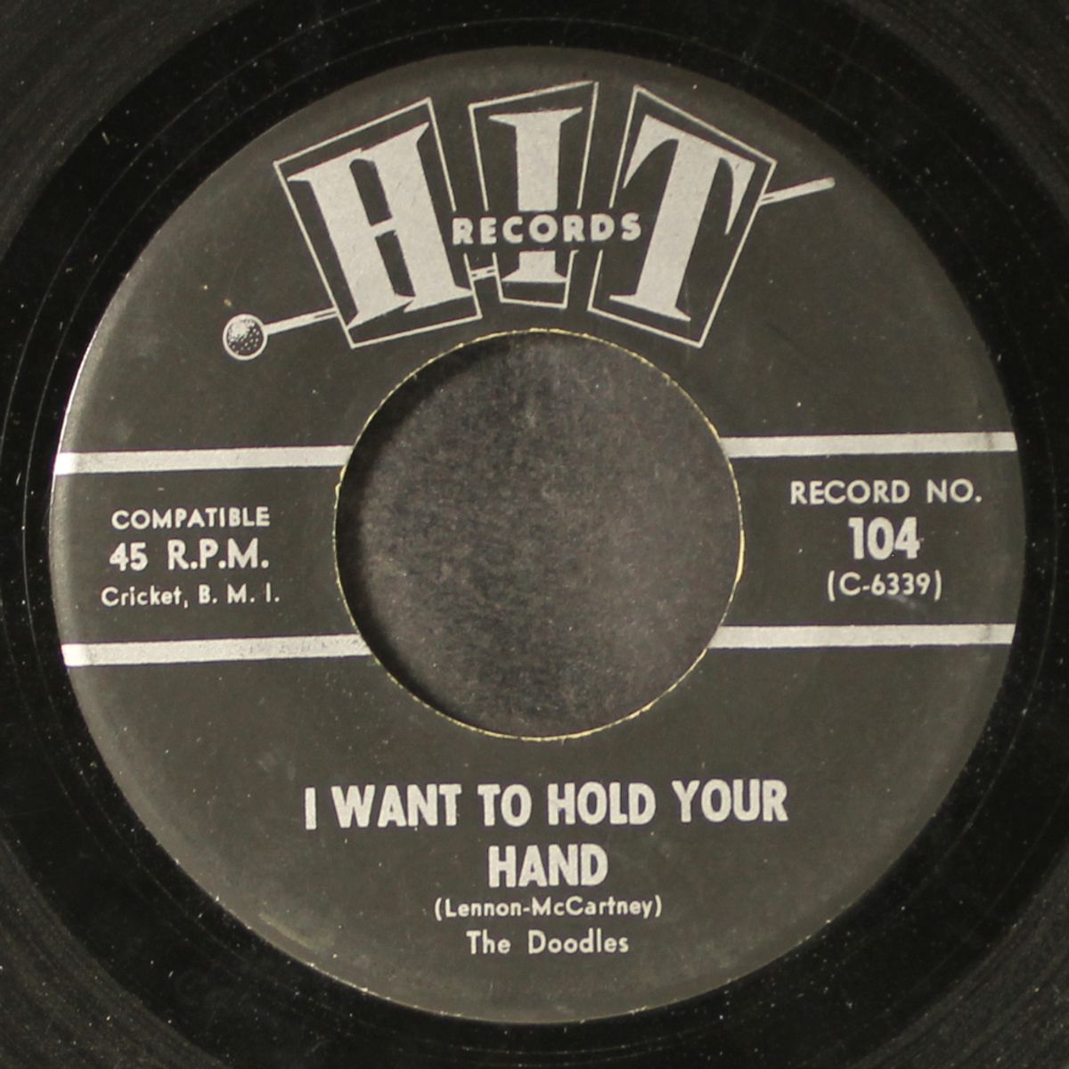 i want to hold your hand / a fool never learns by DOODLES / FRED YORK