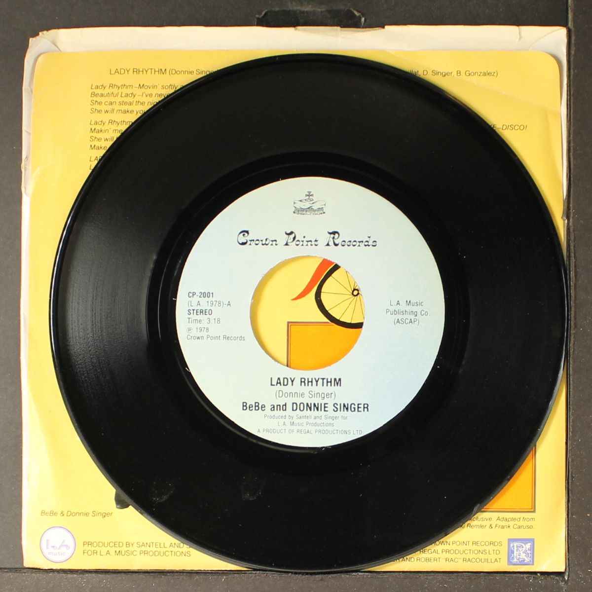 bi-cycle / lady rhythm by BEBE &AMP; DONNIE SINGER