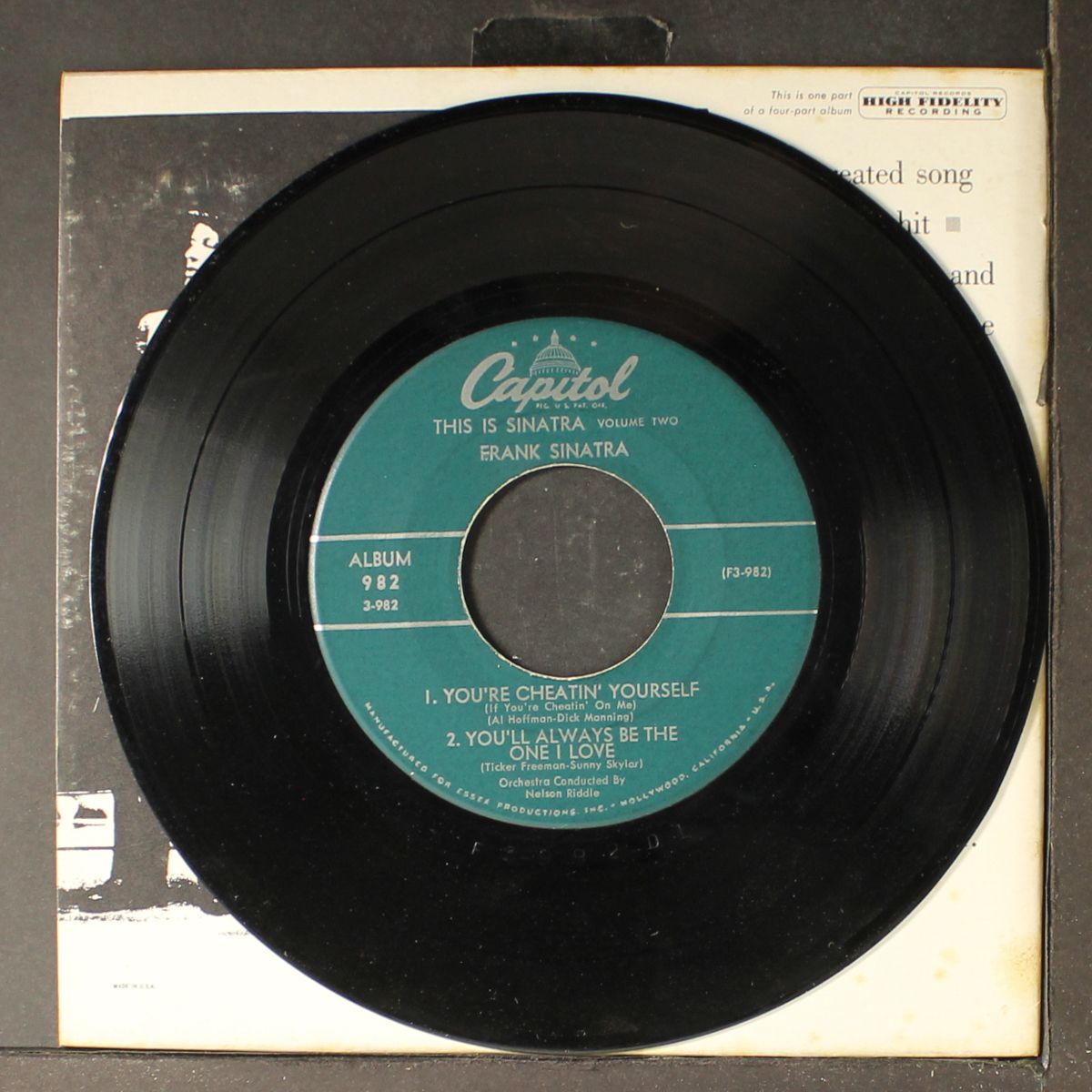 this is sinatra, volume two, part 1 by FRANK SINATRA
