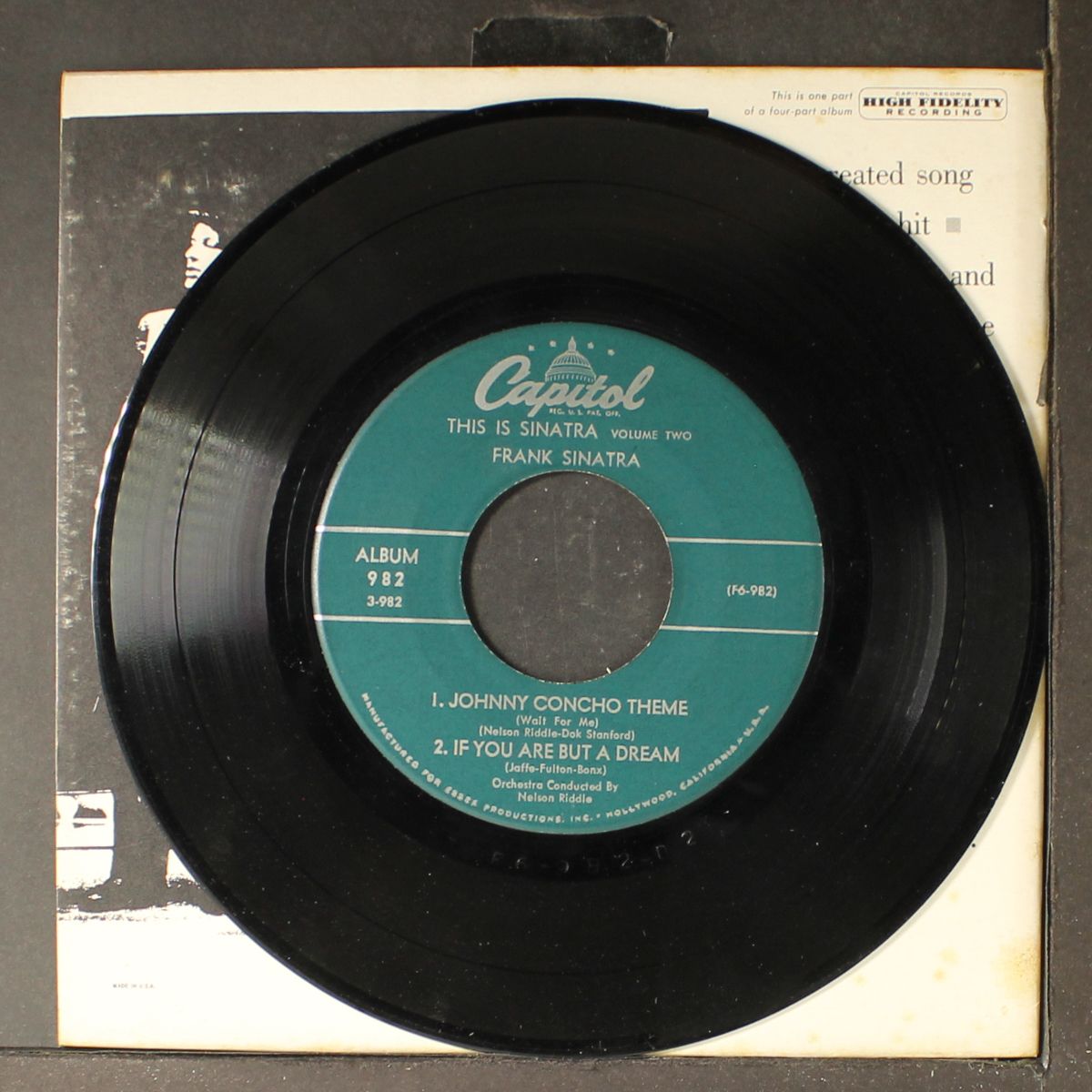 this is sinatra, volume two, part 1 by FRANK SINATRA