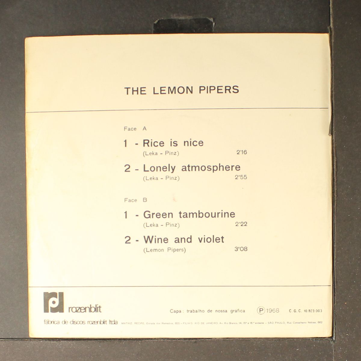 rice is nice + 3 by LEMON PIPERS