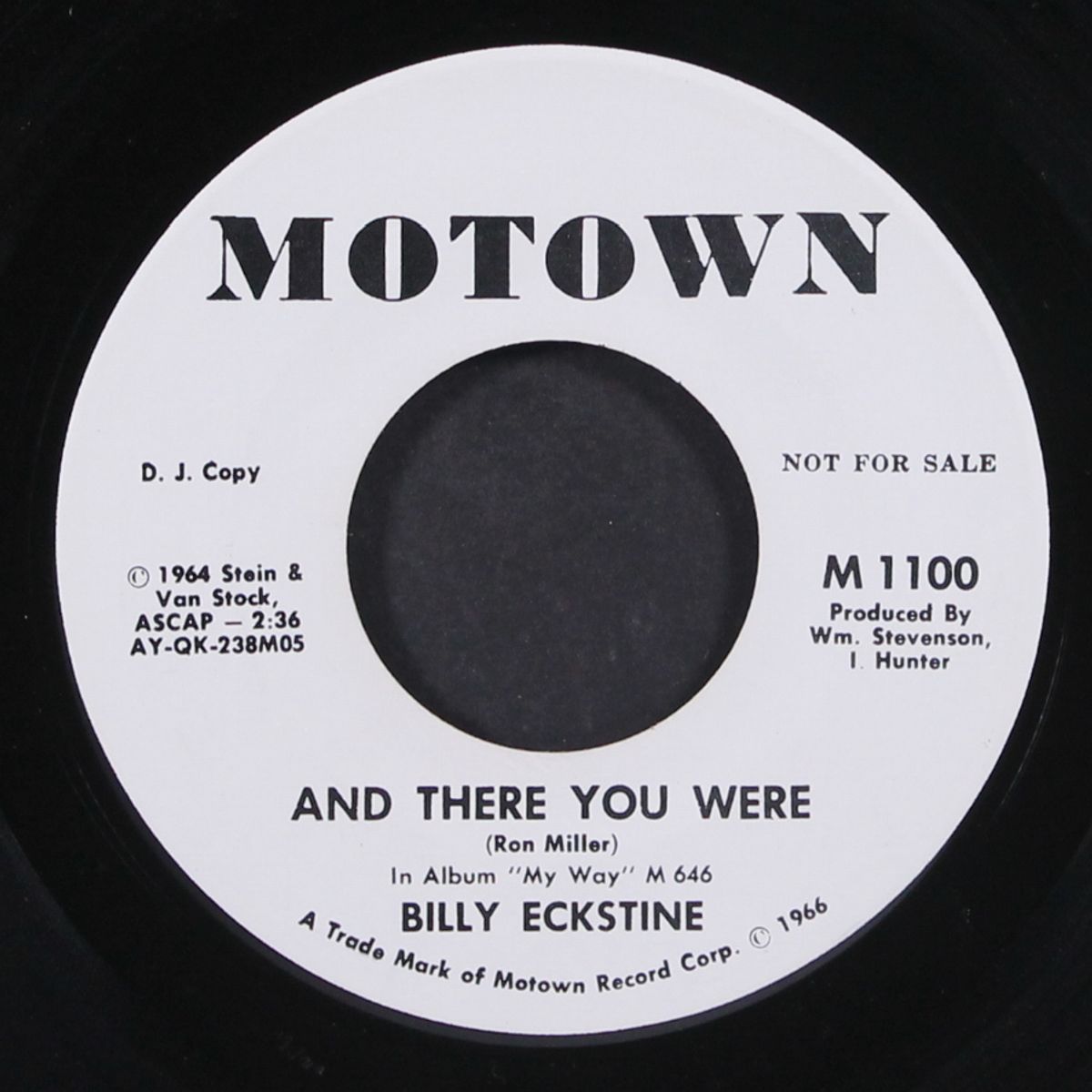 and there you were / same by BILLY ECKSTINE