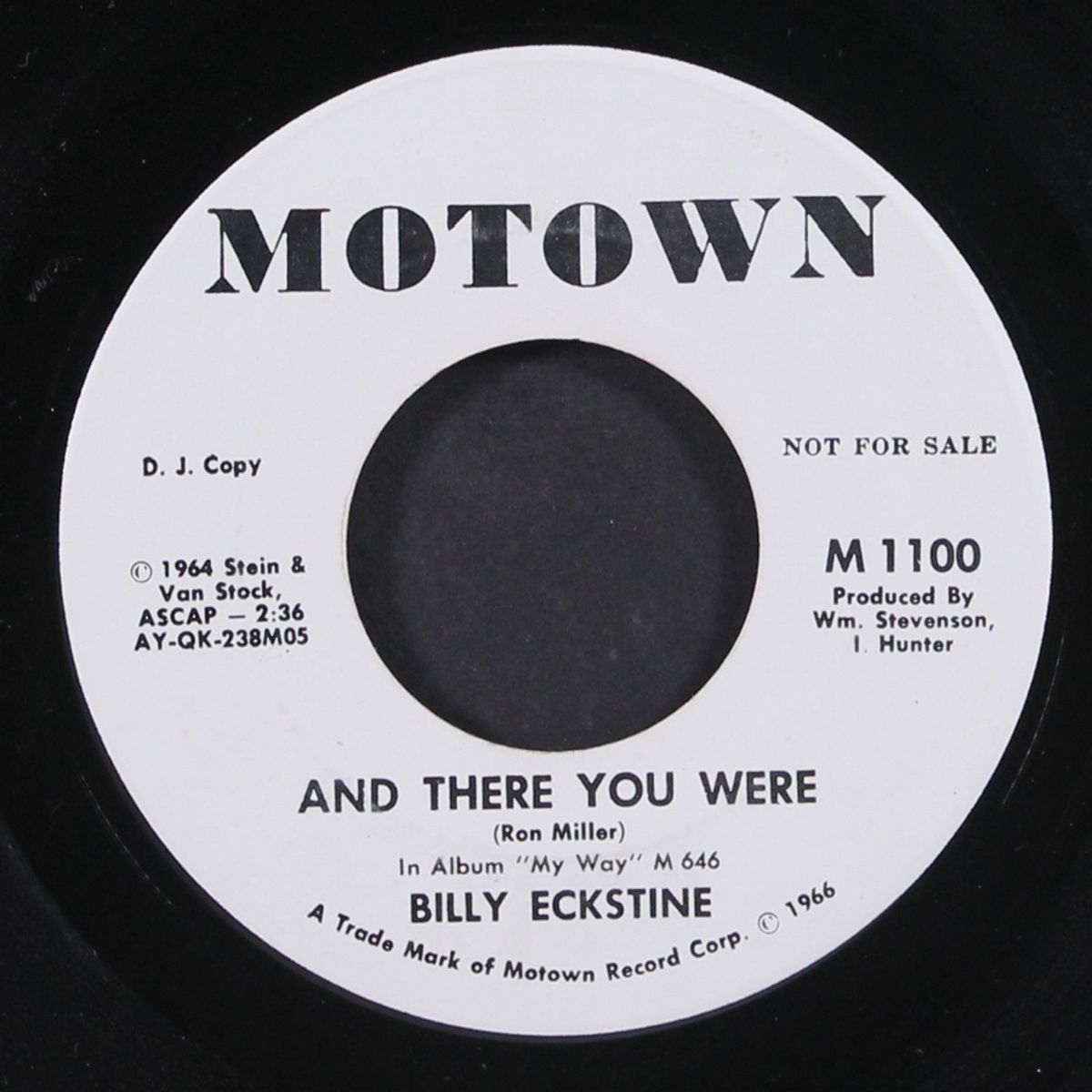 and there you were / same by BILLY ECKSTINE