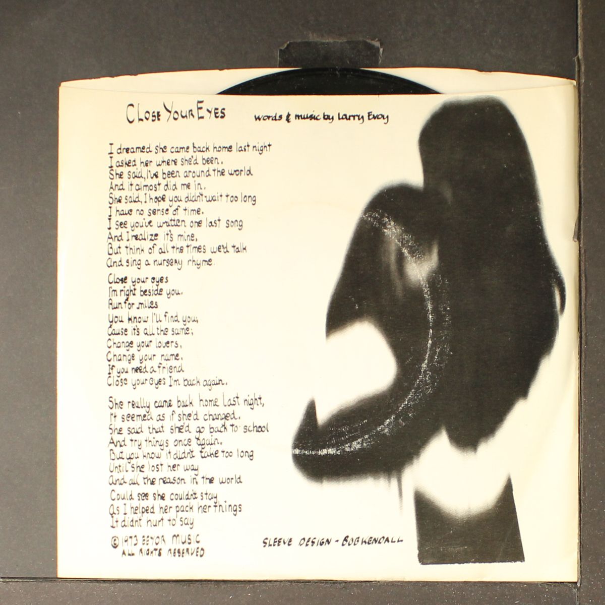 close your eyes / cachet county by EDWARD BEAR