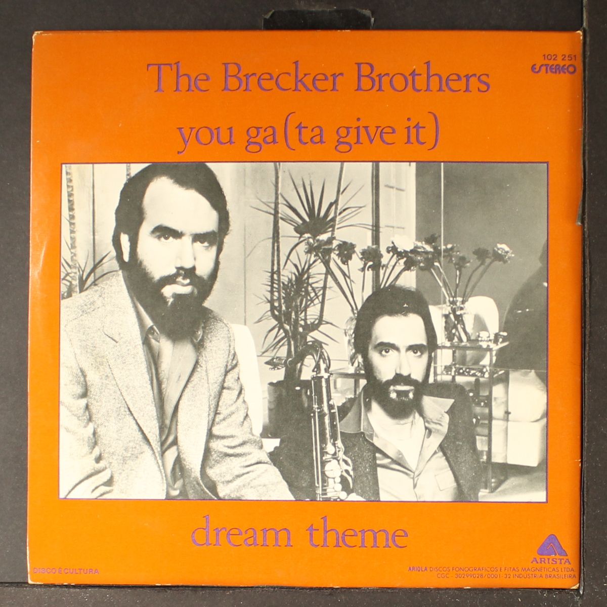you ga by BRECKER BROTHERS
