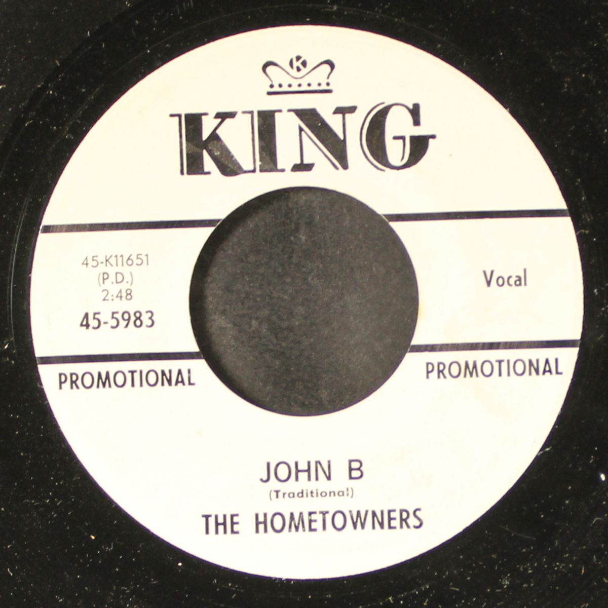 john b / hand me down my walking cane by HOMETOWNERS